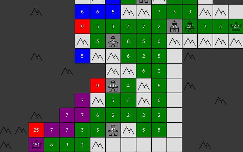 a screenshot of the capture io-game generals.io