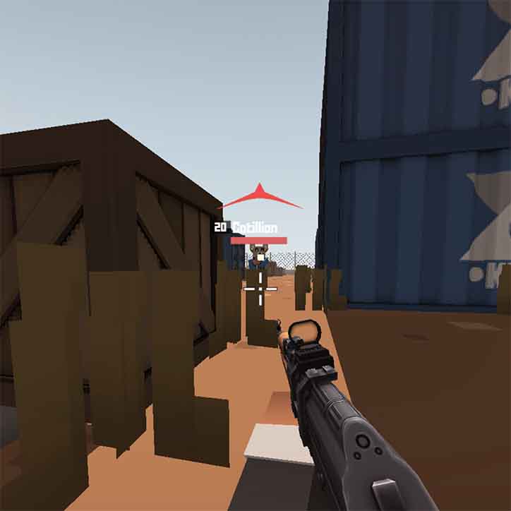 a screenshot of the action io-game krunker.io