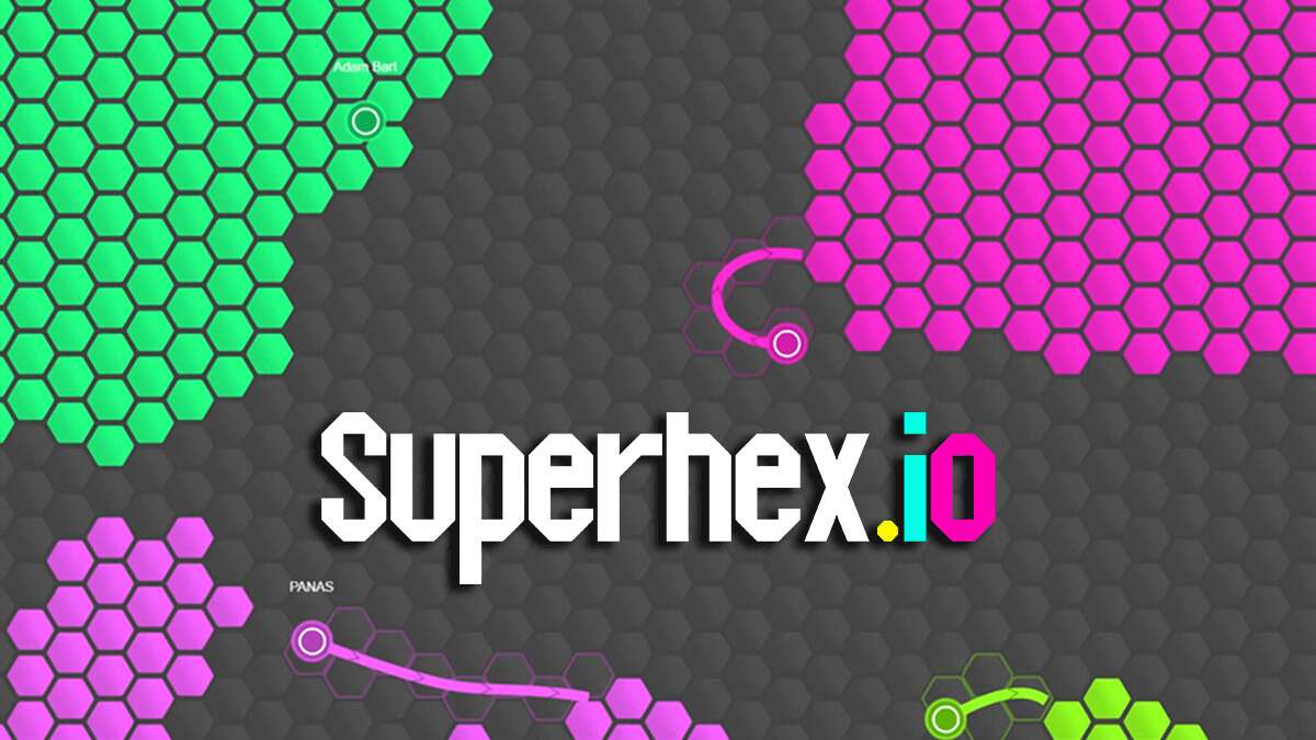 a screenshot of the capture io-game super-hex.io